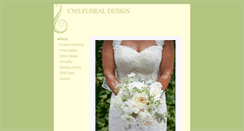Desktop Screenshot of cmsfloraldesign.com